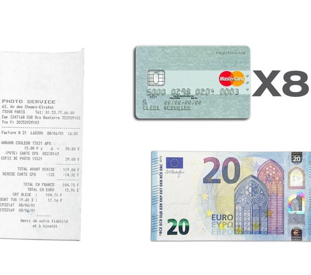 La Guêpe - Petite Maroquinerie - Porte-cartes pour homme en cuir gold 8 Cartes - 300