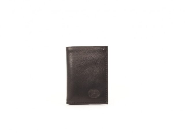 La Guêpe - Petite Maroquinerie - Porte-cartes pour homme en cuir noir 8 Cartes - 300