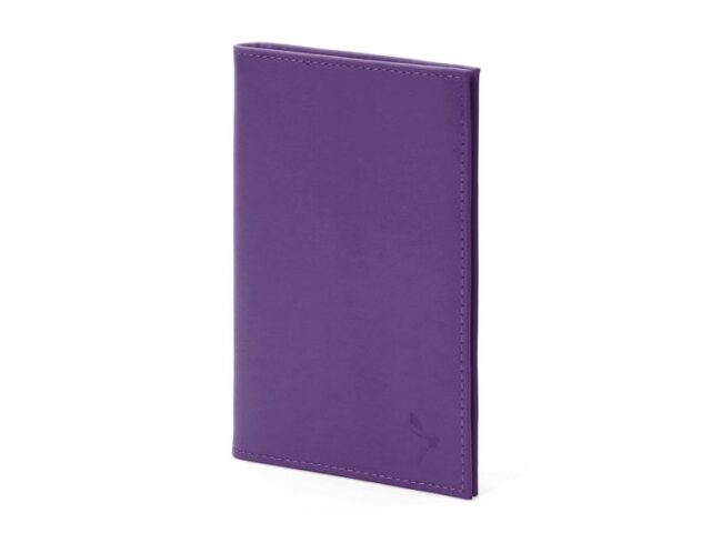 La Guêpe - Petite Maroquinerie - Porte-cartes double violet - 120