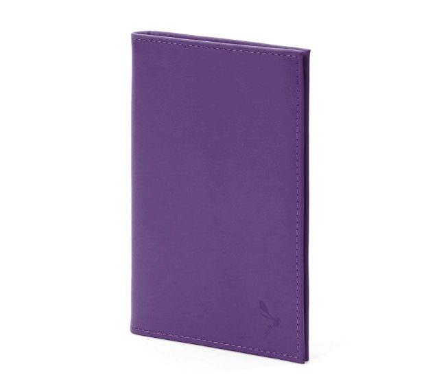 La Guêpe - Petite Maroquinerie - Porte-cartes double violet - 120