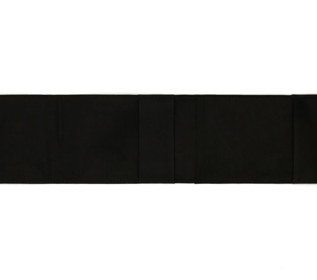 La Guêpe - Petite Maroquinerie - Porte chéquier classique en cuir noir - 9129