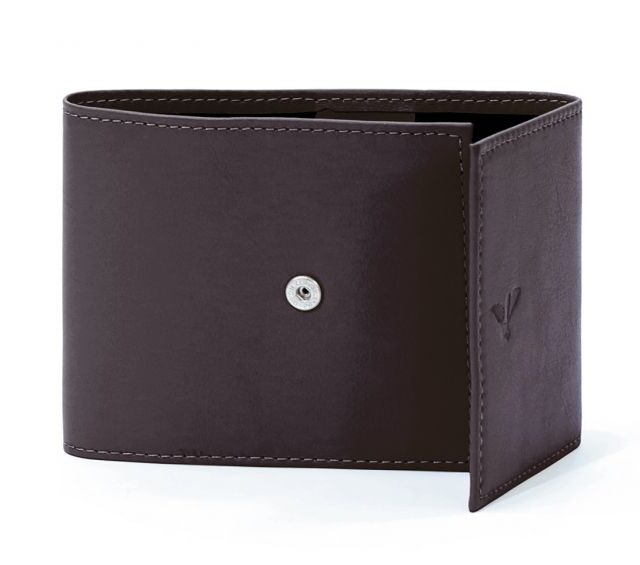 La Guêpe - Petite Maroquinerie - Porte-chéquier compact en cuir - marron - 720