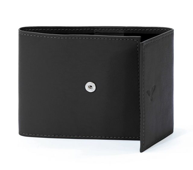 La Guêpe - Petite Maroquinerie - Porte-chéquier compact en cuir - noir - 720