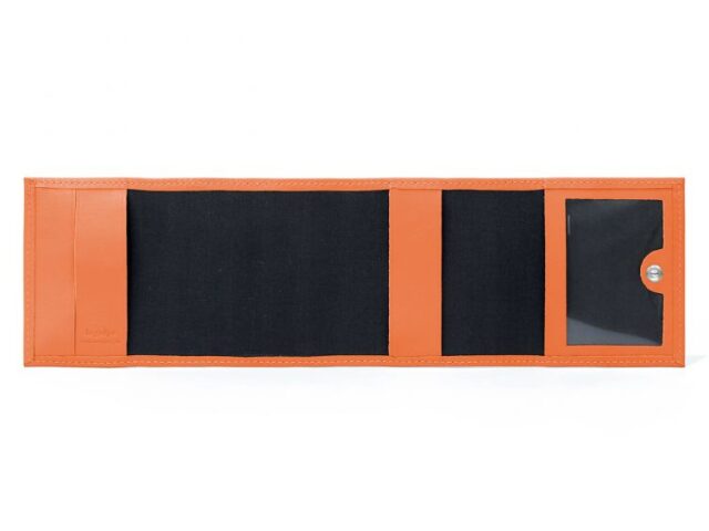 La Guêpe - Petite Maroquinerie - Porte-chéquier compact en cuir - orange - 720