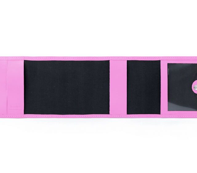 La Guêpe - Petite Maroquinerie - Porte-chéquier compact en cuir - rose dragée - 720