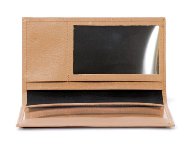 La Guêpe - Petite Maroquinerie - Porte-chéquier en cuir - caramel - 419