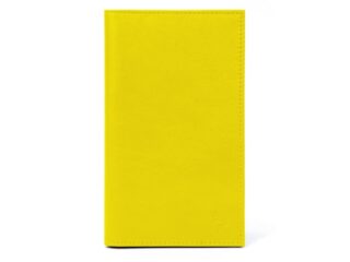 La Guêpe - Porte-chéquier en cuir – jaune – 419