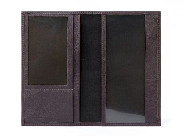 La Guêpe - Petite Maroquinerie - Porte-chéquier en cuir - marron - 419