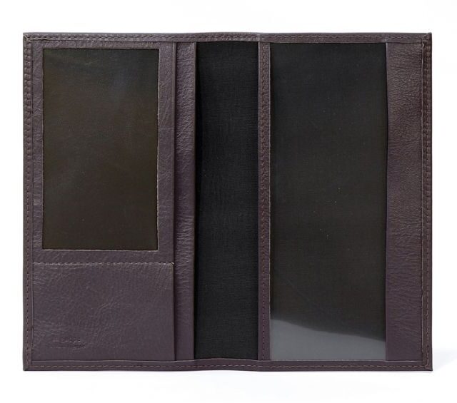 La Guêpe - Petite Maroquinerie - Porte-chéquier en cuir - marron - 419