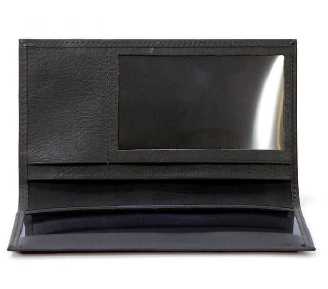 La Guêpe - Petite Maroquinerie - Porte-chéquier en cuir - noir - 419