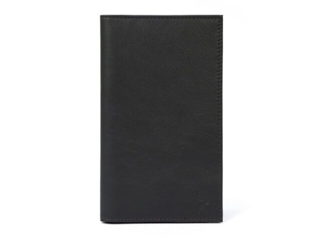 La Guêpe - Porte-chéquier en cuir – noir – 419