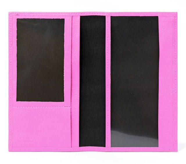 La Guêpe - Petite Maroquinerie - Porte-chéquier en cuir - rose dragée - 419