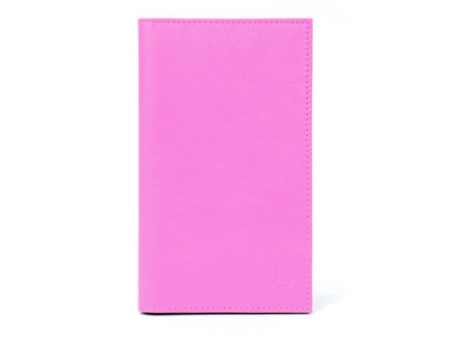La Guêpe - Petite Maroquinerie - Porte-chéquier en cuir - rose dragée - 419