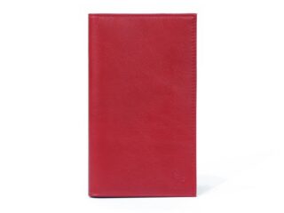 La Guêpe - Porte-chéquier en cuir  rouge  419