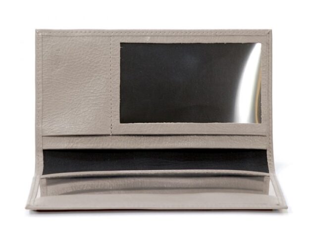 La Guêpe - Petite Maroquinerie - Porte-chéquier en cuir - taupe - 419