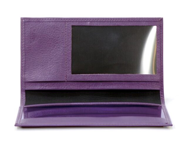 La Guêpe - Petite Maroquinerie - Porte-chéquier en cuir - violet - 419