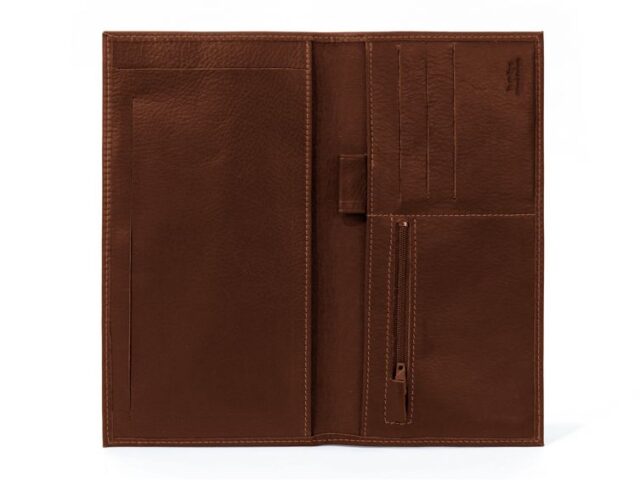 La Guêpe - Petite Maroquinerie - Porte-chéquier Professionnel en cuir - gold - 289