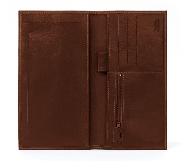 La Guêpe - Petite Maroquinerie - Porte-chéquier Professionnel en cuir - gold - 289