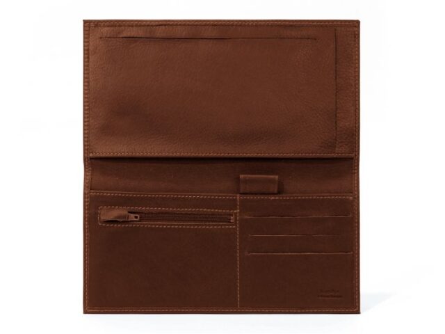 La Guêpe - Petite Maroquinerie - Porte-chéquier Professionnel en cuir - gold - 289