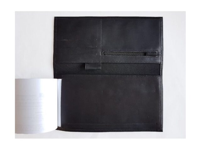 La Guêpe - Petite Maroquinerie - Porte-chéquier Professionnel en cuir - gold - 289