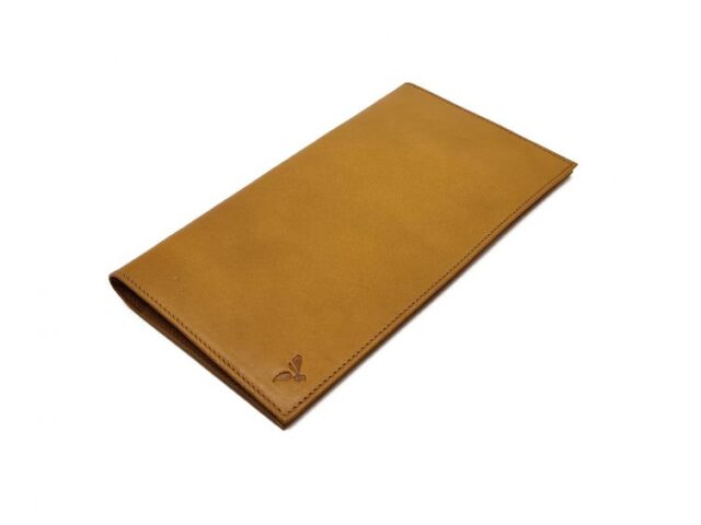 La Guêpe - Petite Maroquinerie - Porte chéquier PROFESSIONNEL "Luxe" tout cuir gold - PM-029-01