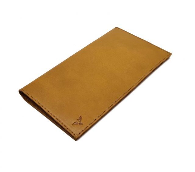 La Guêpe - Petite Maroquinerie - Porte chéquier PROFESSIONNEL "Luxe" tout cuir gold - PM-029-01