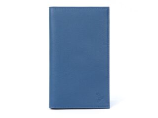 La Guêpe - Porte-chéquier en cuir  bleu de prusse  419
