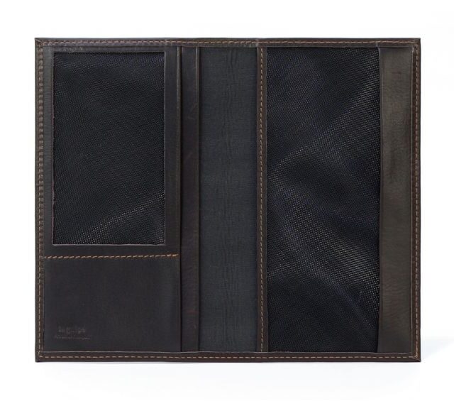 La Guêpe - Petite Maroquinerie - Porte-chéquier en cuir - marron - 419