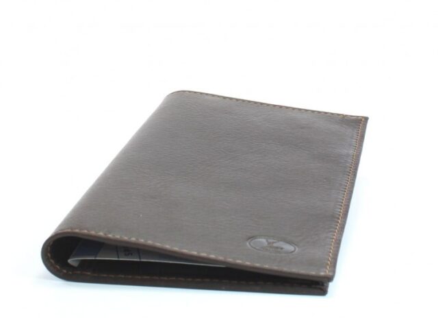 La Guêpe - Petite Maroquinerie - Porte-chéquier en cuir - marron - 419