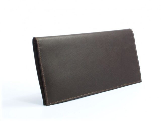 La Guêpe - Petite Maroquinerie - Porte-chéquier Professionnel en cuir - marron - 289