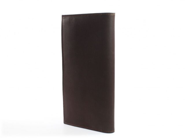 La Guêpe - Petite Maroquinerie - Porte-chéquier Professionnel en cuir - marron - 289