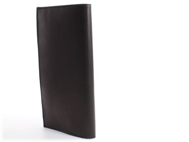 La Guêpe - Petite Maroquinerie - Porte-chéquier Professionnel en cuir - noir - 289