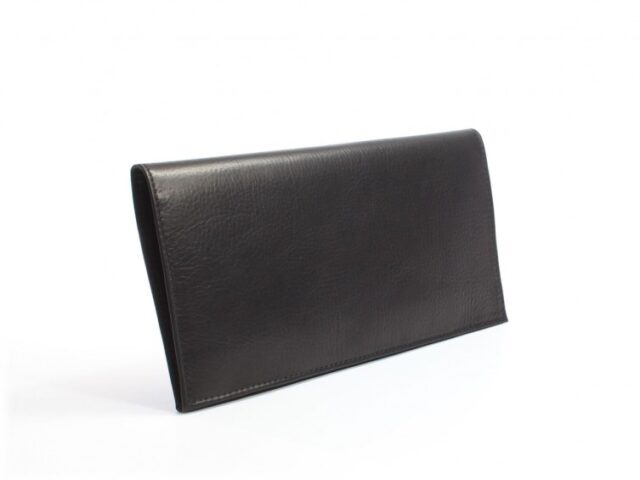 La Guêpe - Petite Maroquinerie - Porte-chéquier Professionnel en cuir - noir - 289