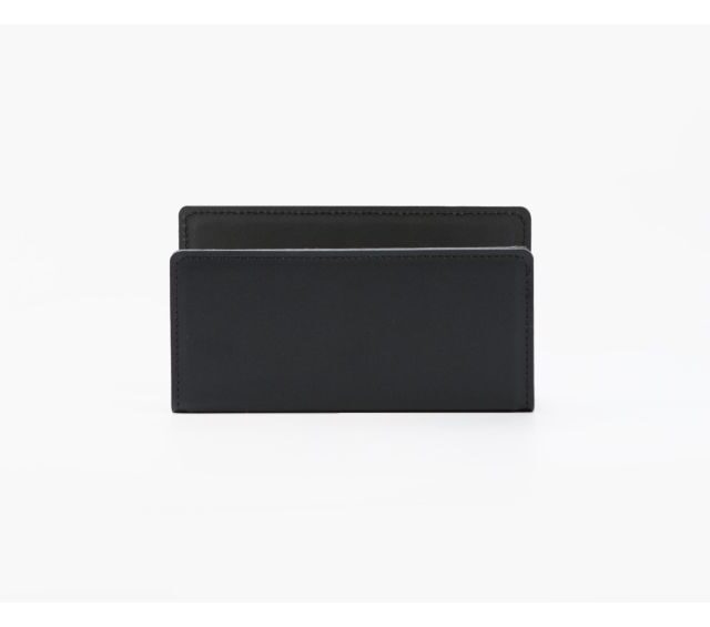 Lavoisier Maroquinier - Porte lettres en cuir noir