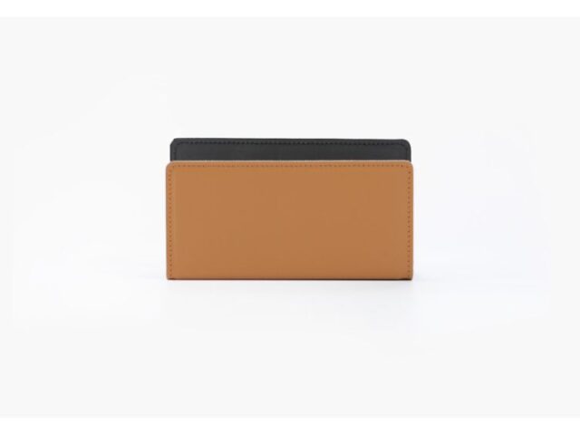 Lavoisier Maroquinier - Porte lettres en cuir gold