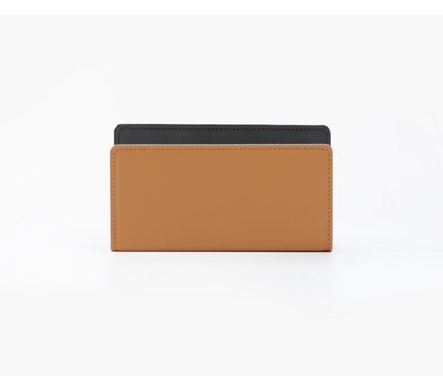 Lavoisier Maroquinier - Porte lettres en cuir gold