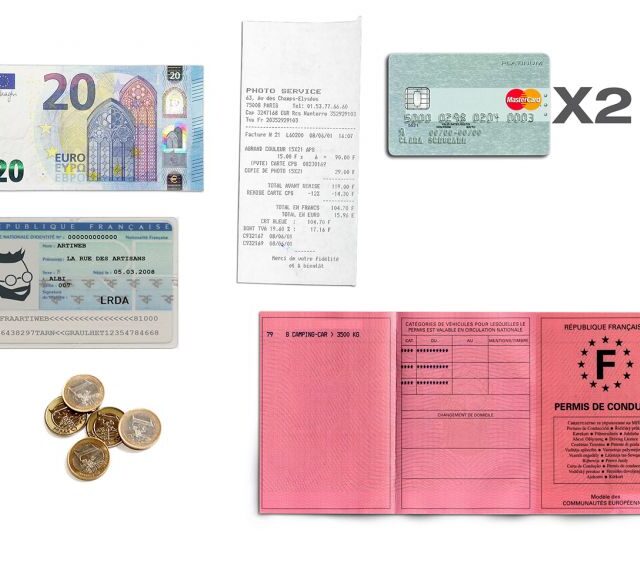 La Guêpe - Petite Maroquinerie - Porte-monnaie à rabat en cuir rose - 004