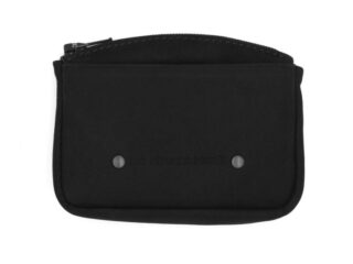 La Guêpe - Porte monnaie avec 1 carte en cuir noir  9104