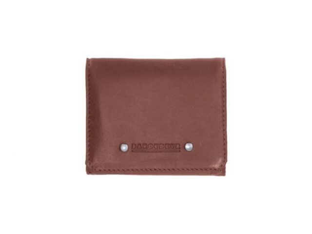 La Guêpe - Porte monnaie Baroudeur en cuir cognac – 9147