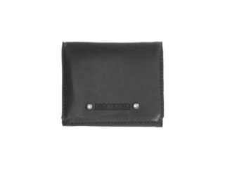 La Guêpe - Porte monnaie Baroudeur en cuir noir – 9147