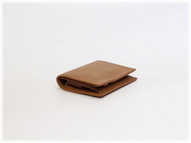 La Guêpe - Petite Maroquinerie - Porte-monnaie carré en cuir gold - 133