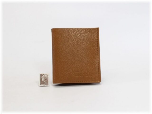 La Guêpe - Petite Maroquinerie - Porte-monnaie carré en cuir gold - 133