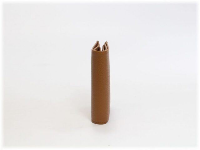 La Guêpe - Petite Maroquinerie - Porte-monnaie carré en cuir gold - 133