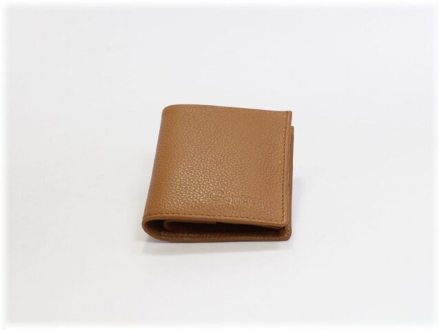 La Guêpe - Petite Maroquinerie - Porte-monnaie carré en cuir gold - 133