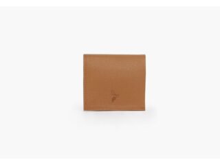 La Guêpe - Porte-monnaie carré en cuir gold – 367