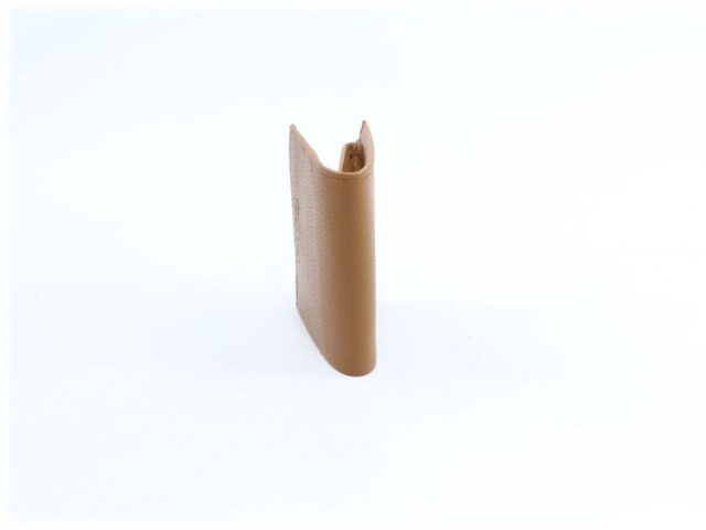 La Guêpe - Petite Maroquinerie - Porte-monnaie carré en cuir gold - 367