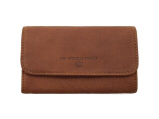 La Guêpe - Porte monnaie en cuir fauve  B27