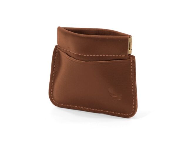 La Guêpe - Petite Maroquinerie - Porte-monnaie en cuir gold "Clap" - 431