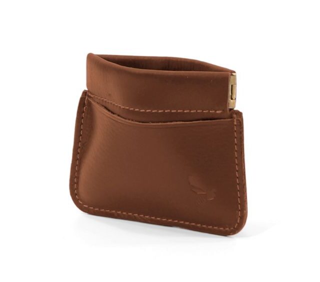 La Guêpe - Petite Maroquinerie - Porte-monnaie en cuir gold "Clap" - 431