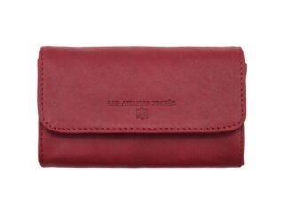 La Guêpe - Porte monnaie en cuir rouge – B27